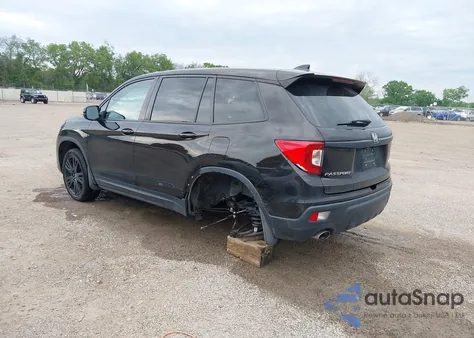 2019 Honda Passport Sport from USA, damaged, VIN 5FNYF8H23KB025307